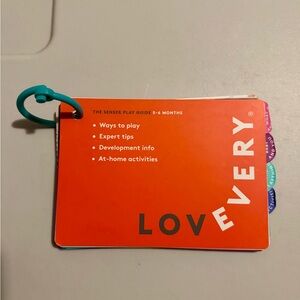 Lovevery Play Guide for 5-6 Months Senser Play